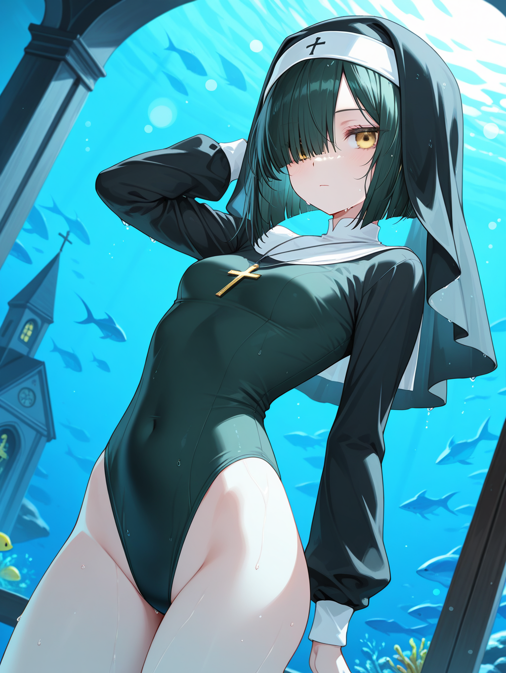 修道服xレオタード #榊原朔