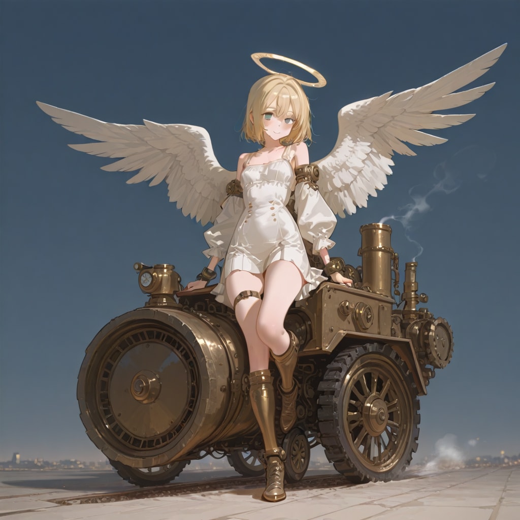 pegasusでスチームパンク天使251226