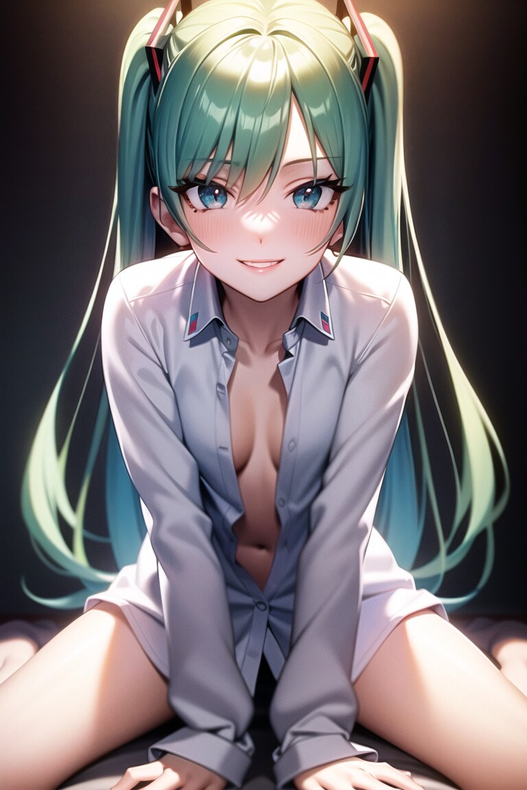 夜の初音さん②