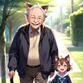 猫耳おじいちゃん 2枚目