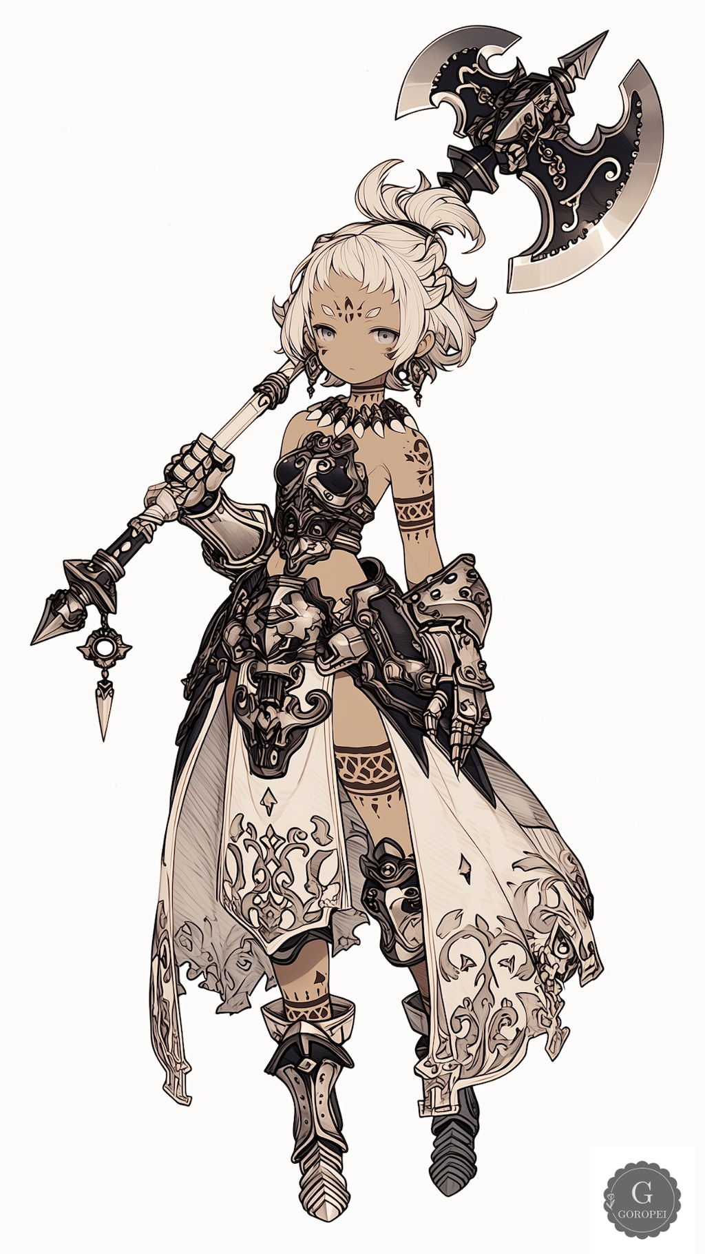 #028【荒牙の戦斧】帝国×斧