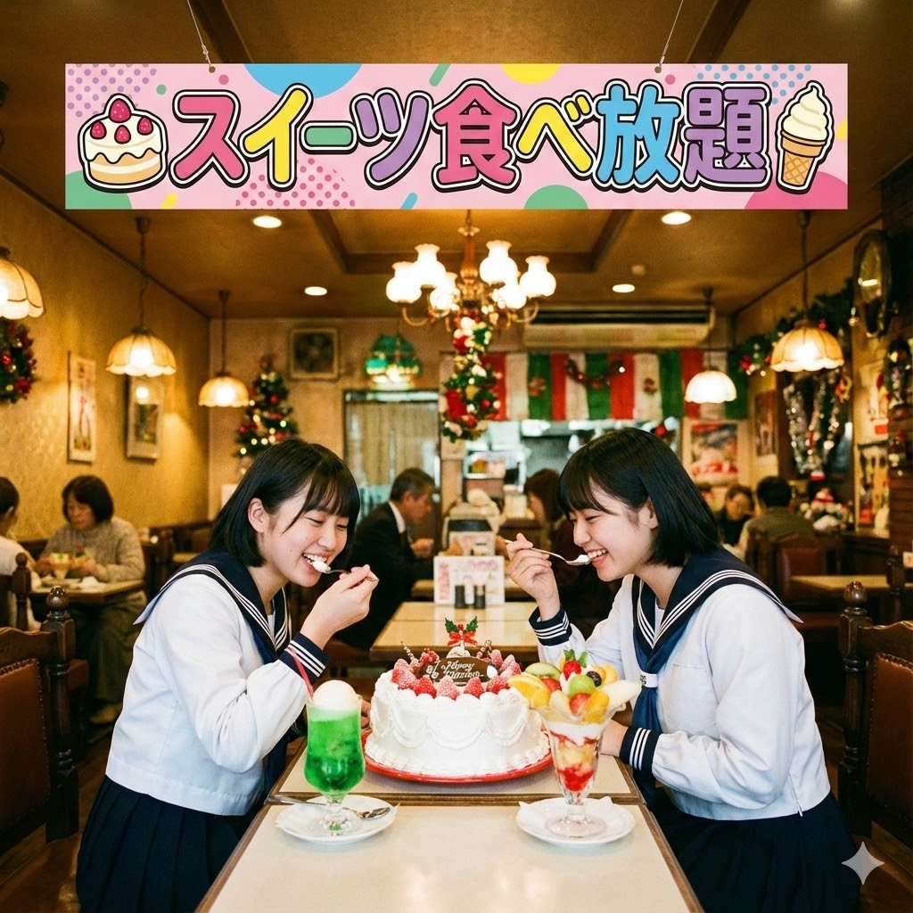 スイーツ食べ放題