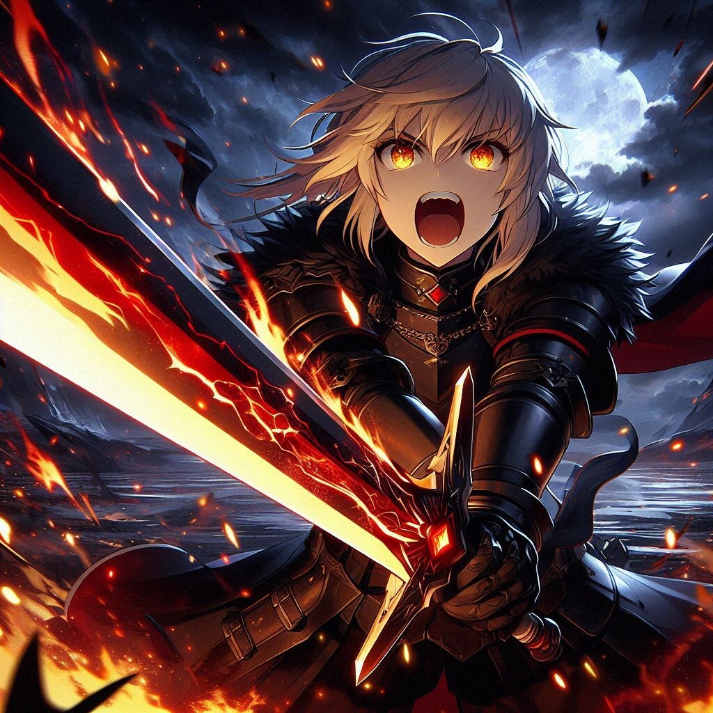 ブロンドの女騎士さん779