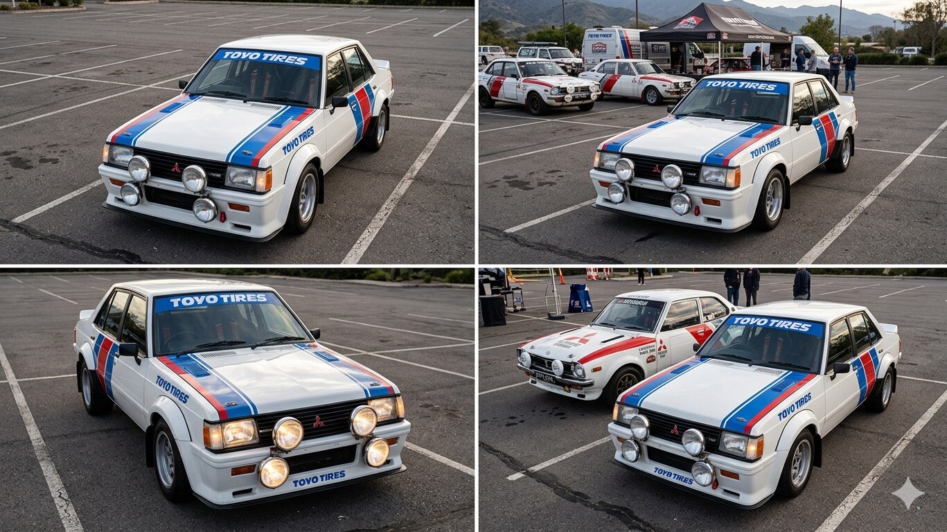 トーヨータイヤランサーターボグループB　ラリーカー