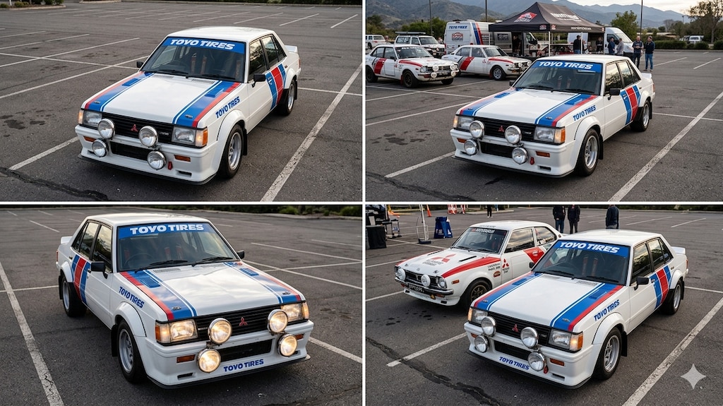 トーヨータイヤランサーターボグループB　ラリーカー