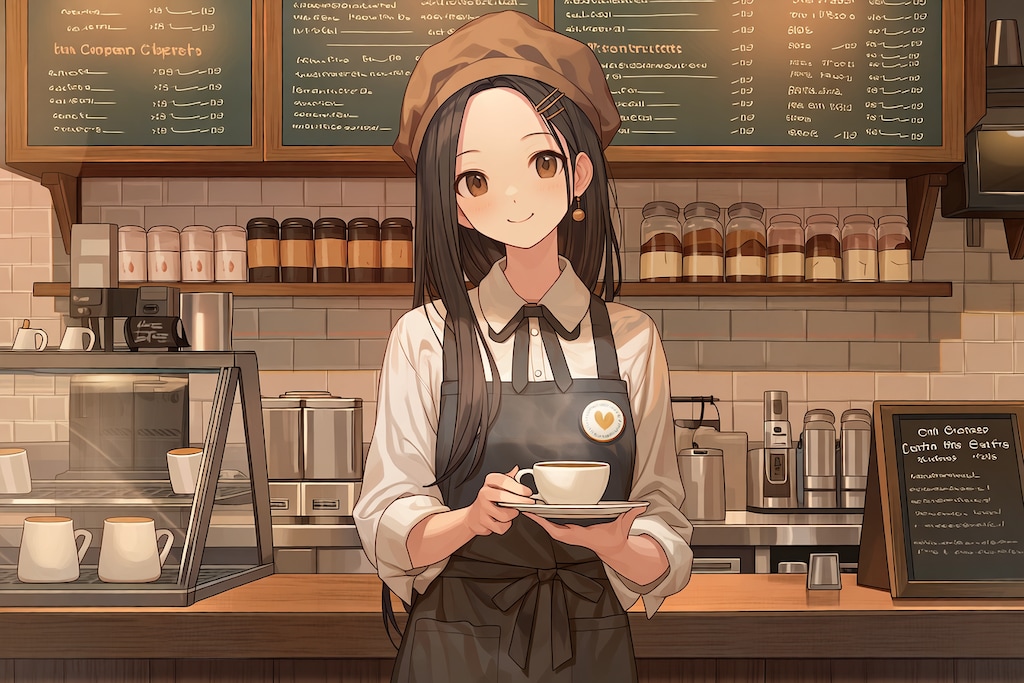 カフェのお姉さん☕✨137