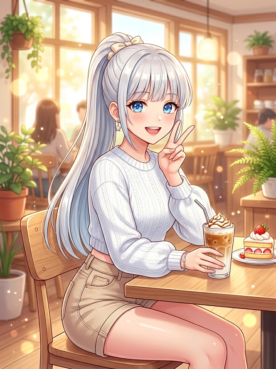 おうちカフェの午後