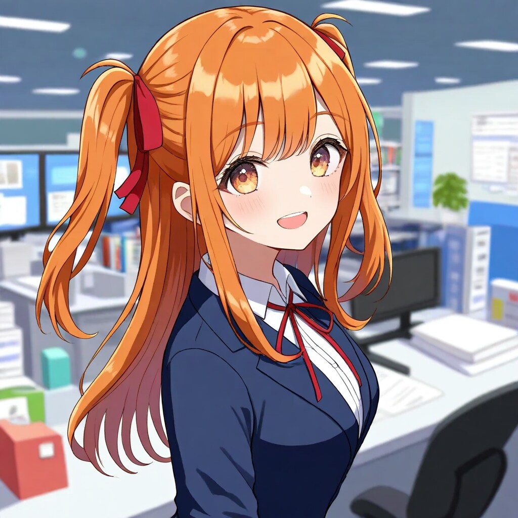 OL風のゆりか | の人気AIイラスト・グラビア