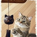 猫と風鈴 3枚目