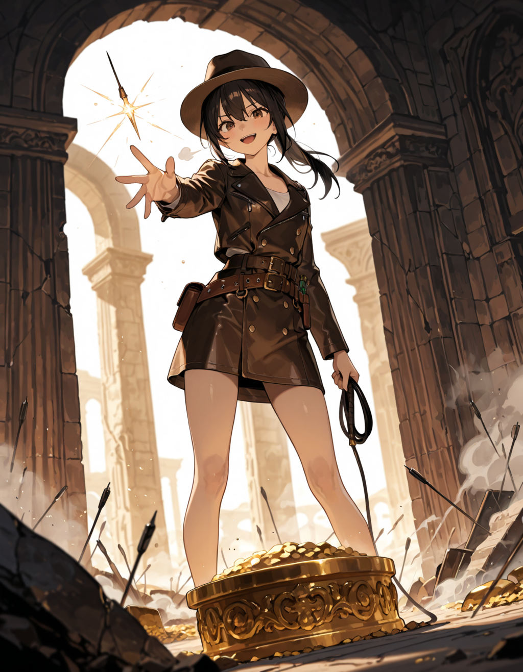 【莉子】インディージョーンズ風