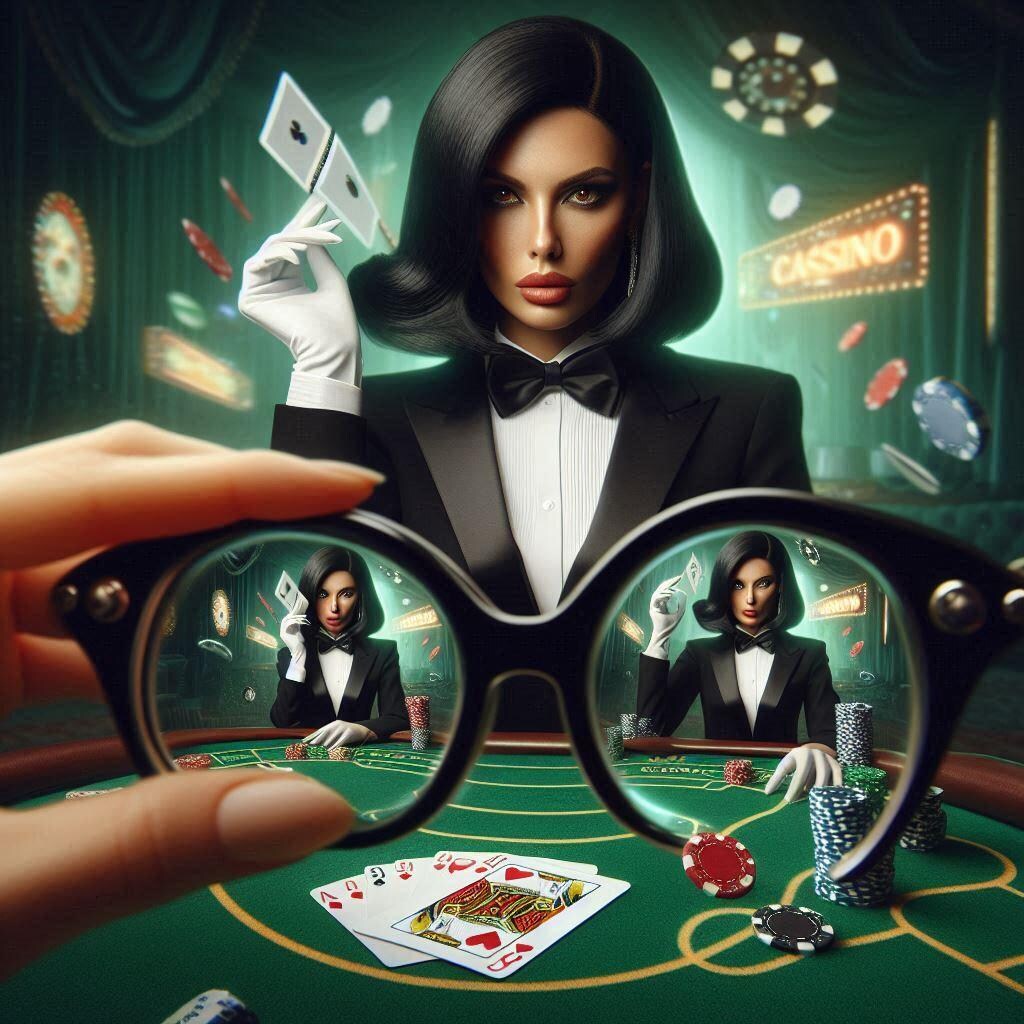 メガネから覗くカジノ