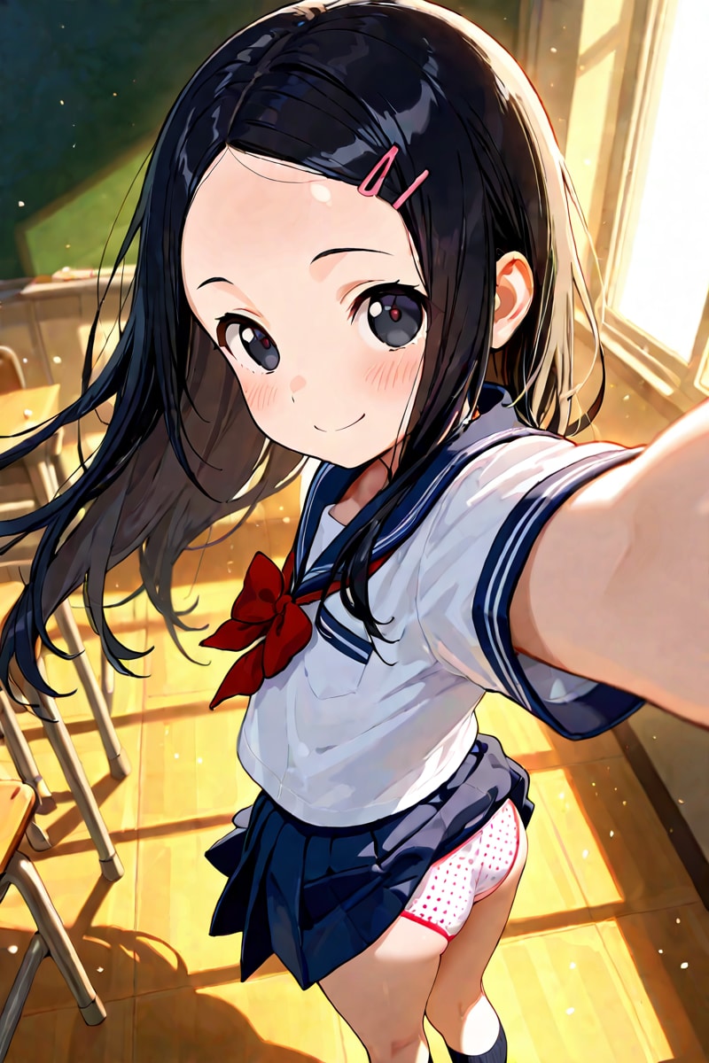見上げたり