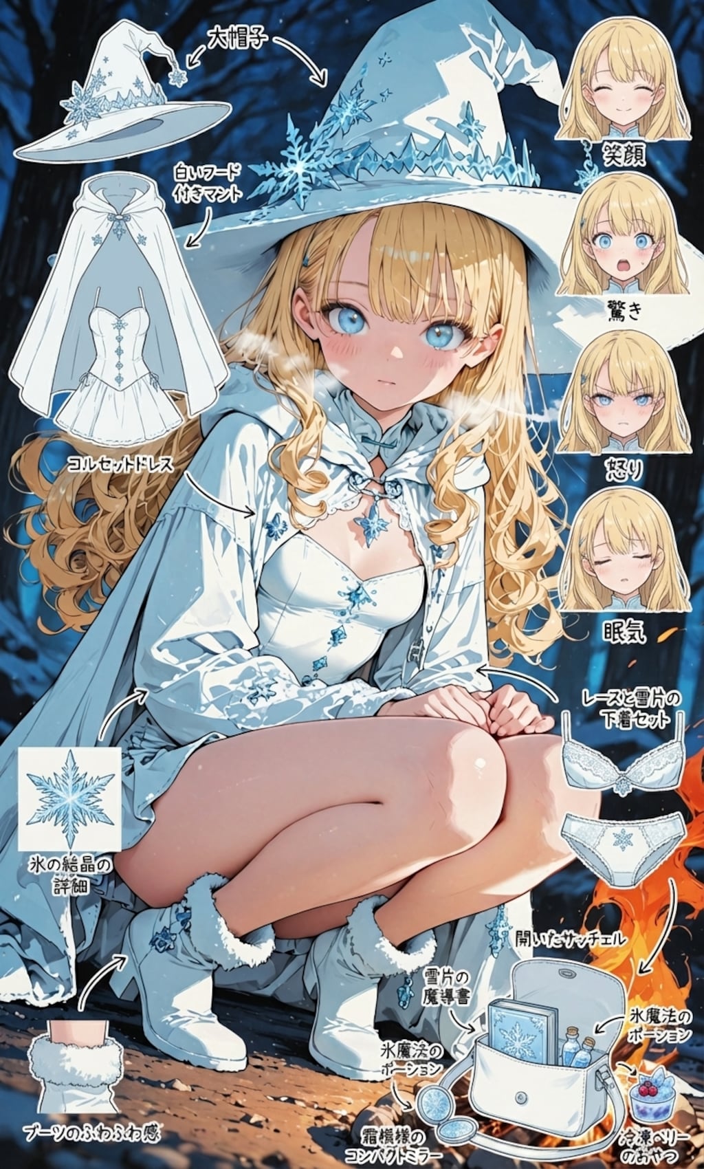 ミラちゃんキャラクターシート