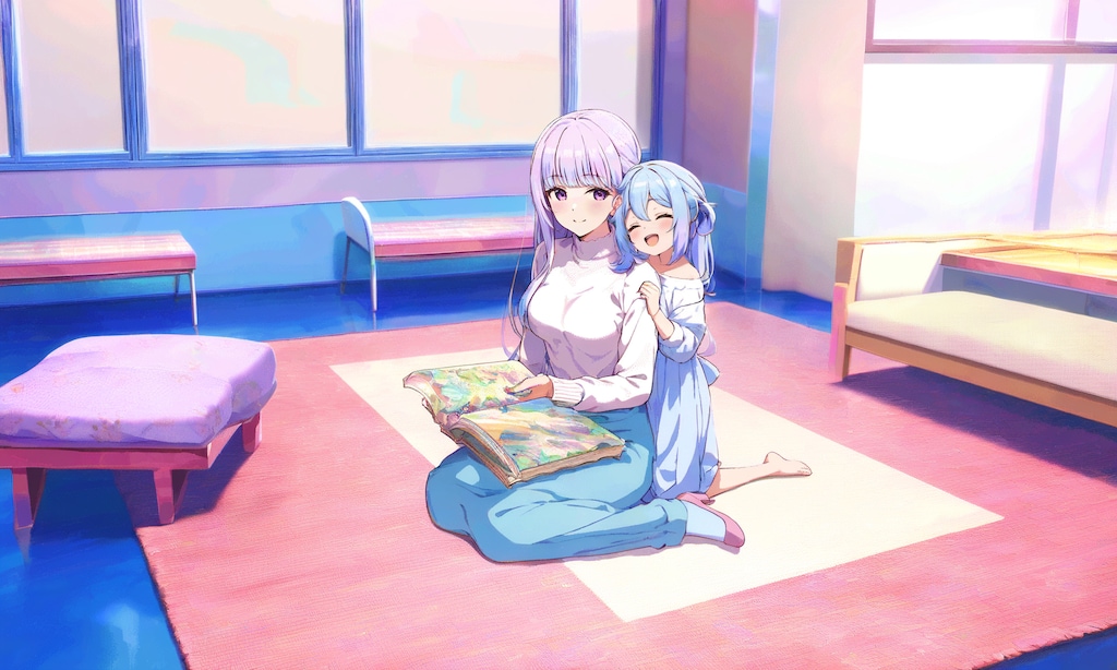 本の読み聞かせ《Stable Diffusion XL版》