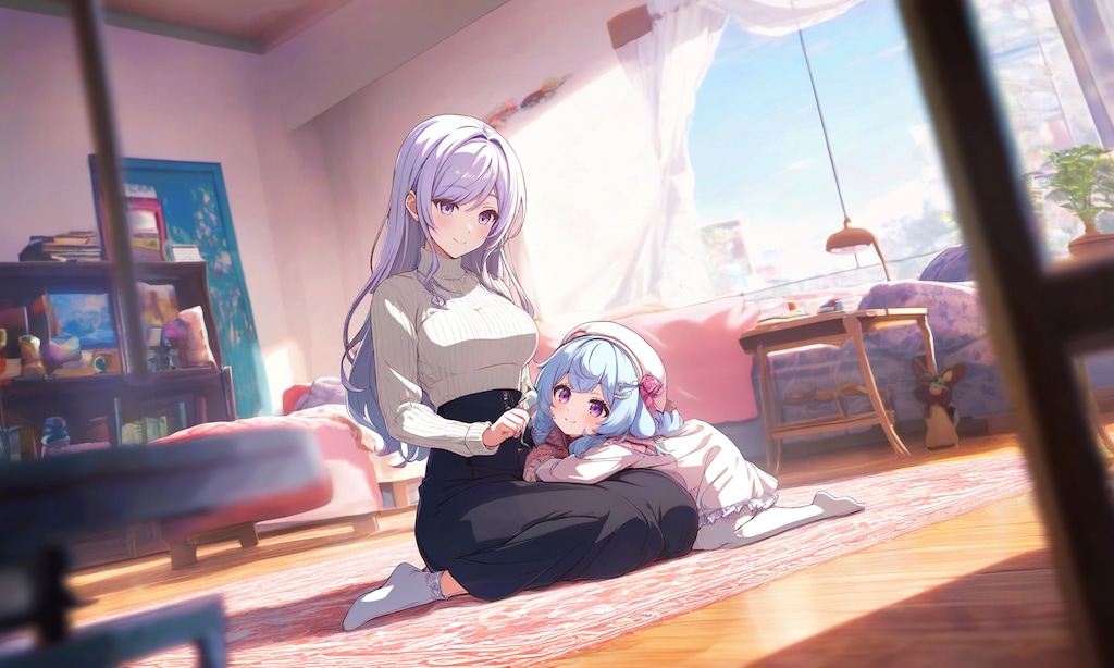 本の読み聞かせ《Stable Diffusion XL版》