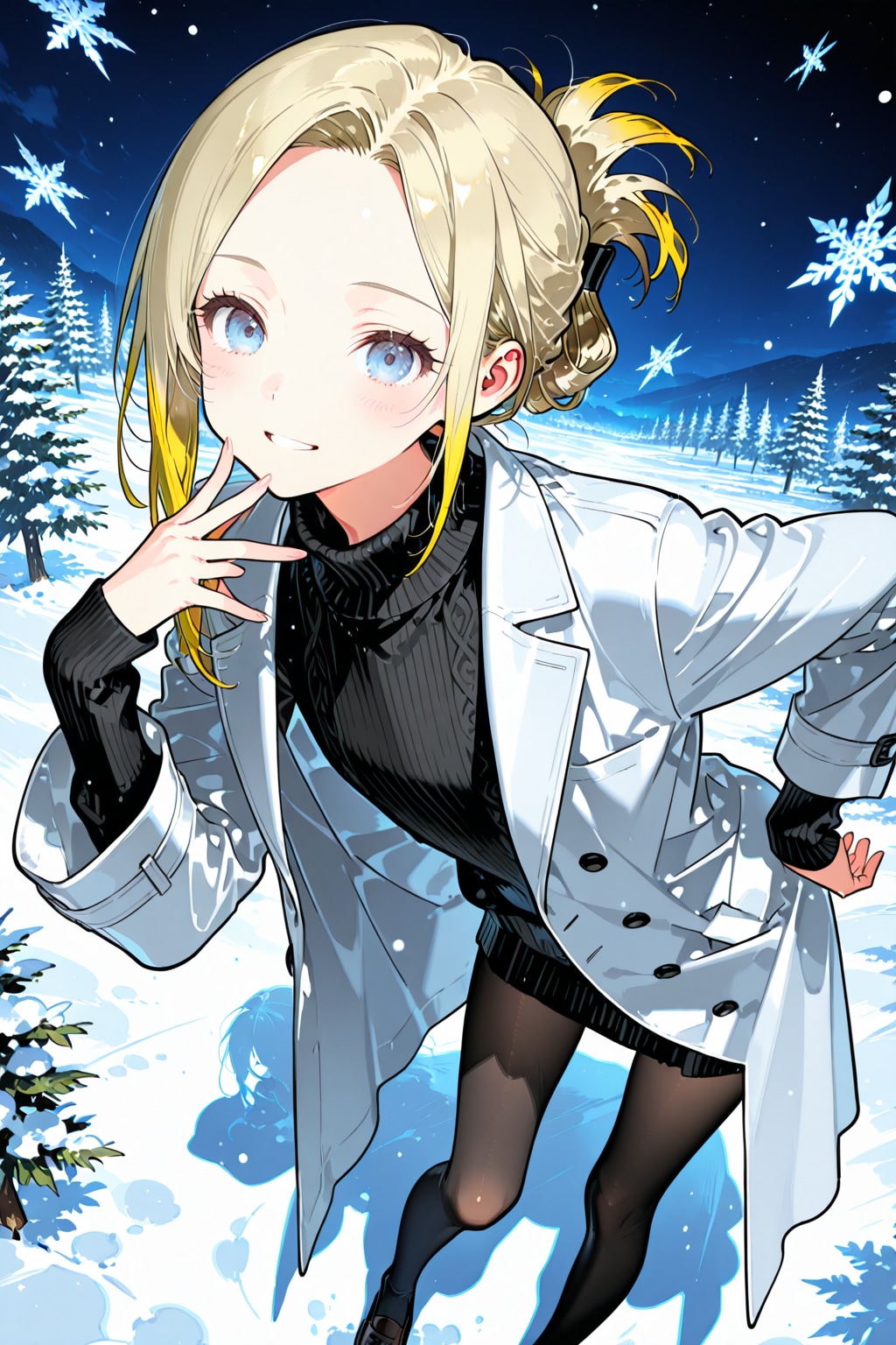 黒ニットのノア･リードさん