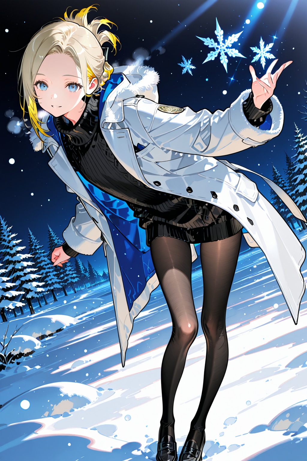 黒ニットのノア･リードさん