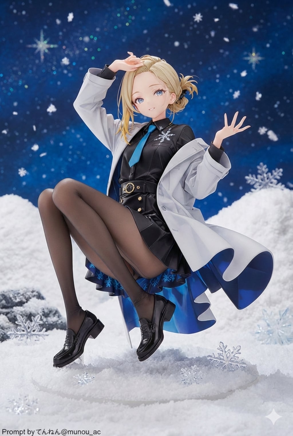 黒ニットのノア･リードさん