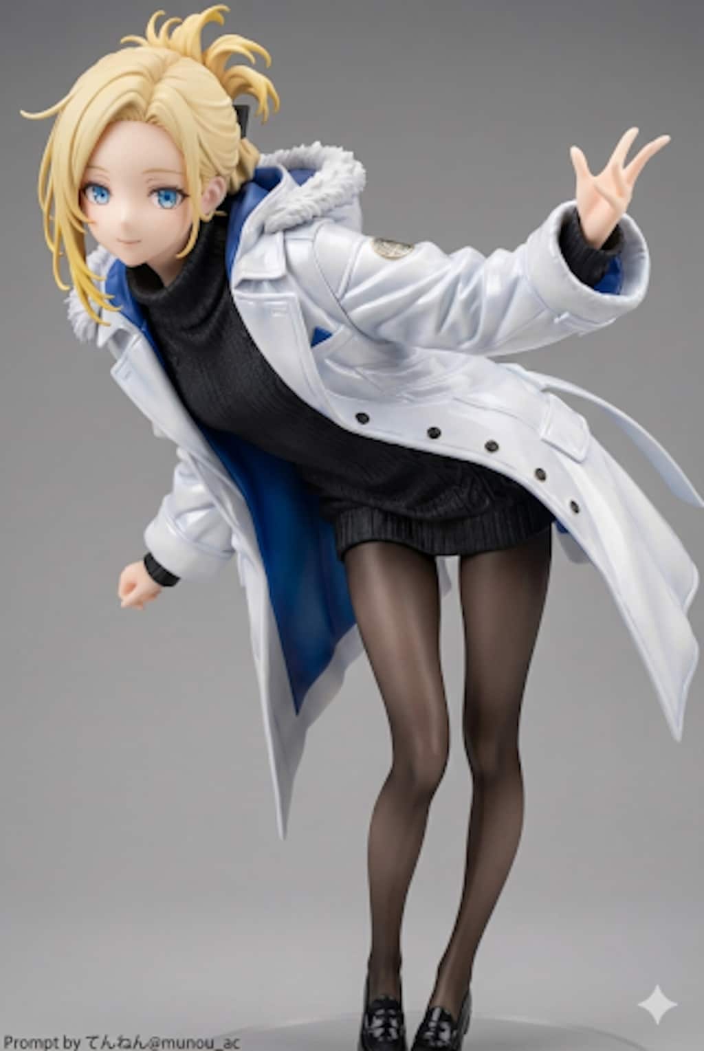 黒ニットのノア･リードさん