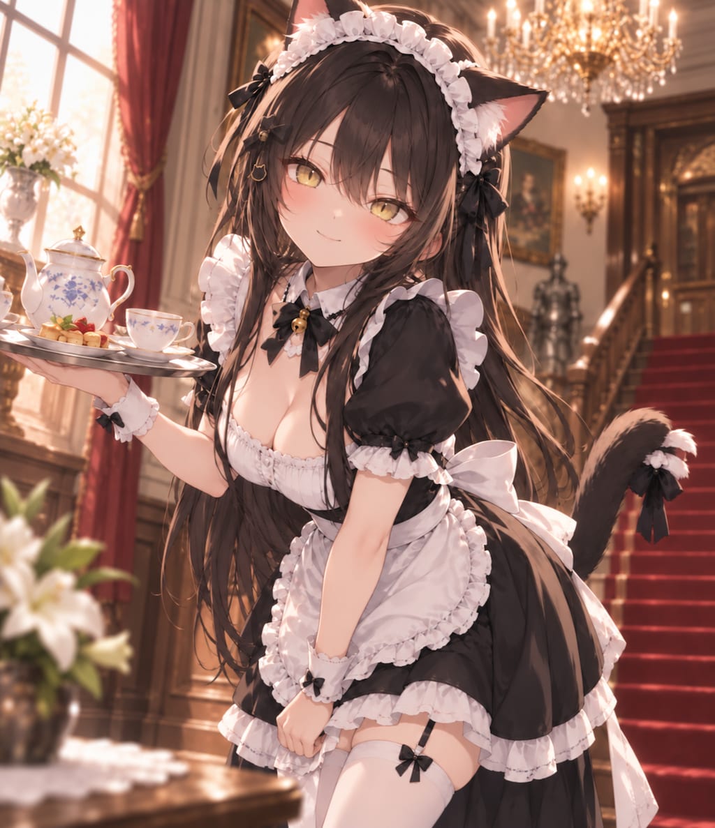 メイドにゃーこ