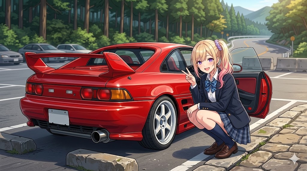 はっぴーピース✌️サイドポニーテールちゃんSW20 | の人気AIイラスト・グラビア