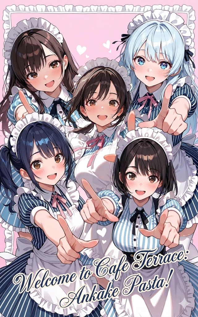 カフェテラス「あんかけパスタ」へようこそ！ | の人気AIイラスト・グラビア