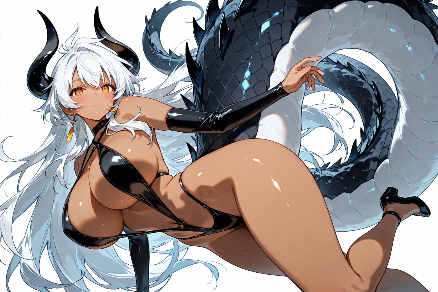 水着のドラゴン