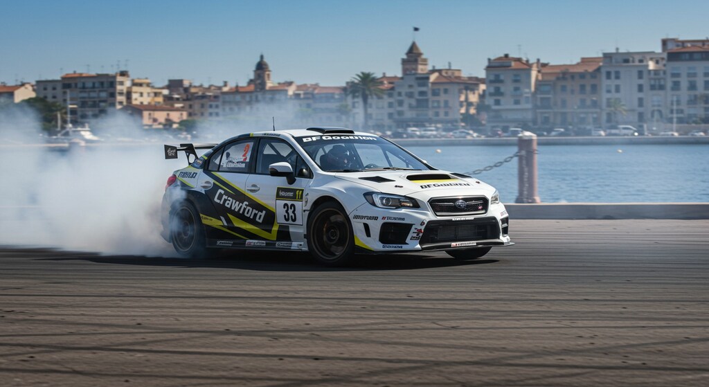 スバルWRXS4のドリ車