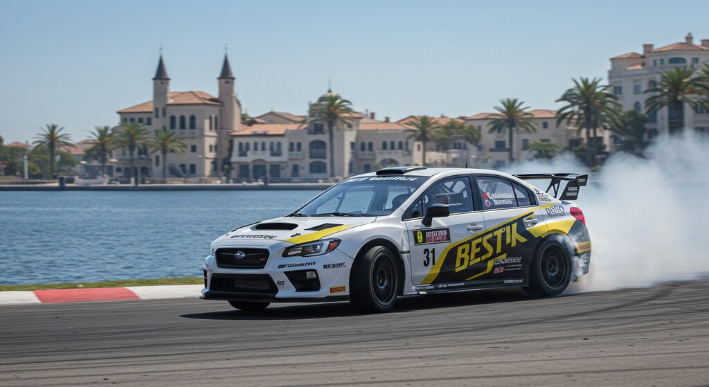 スバルWRXS4のドリ車