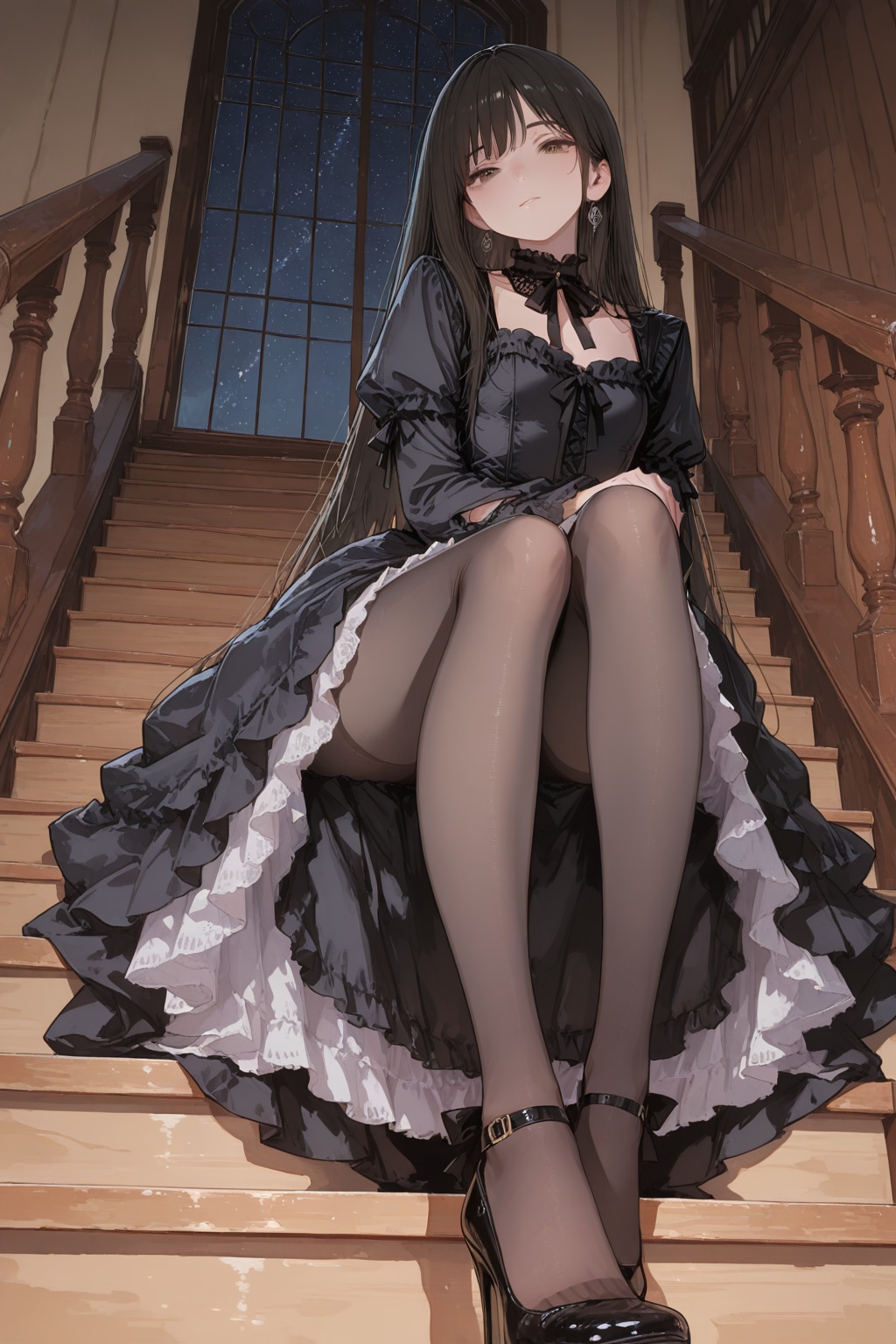 黒百合と星(杏)
