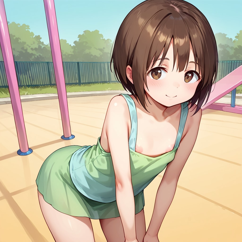 太ストラップキャミのテスト