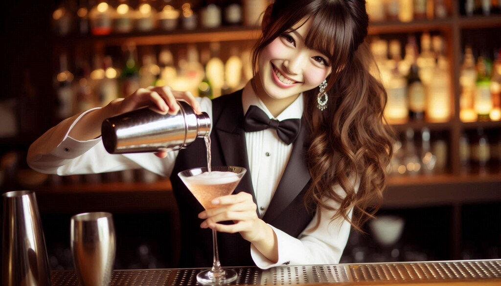 自慢のカクテルよ