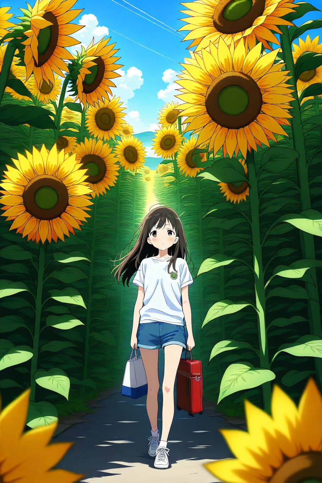 sunflower | の人気AIイラスト・グラビア