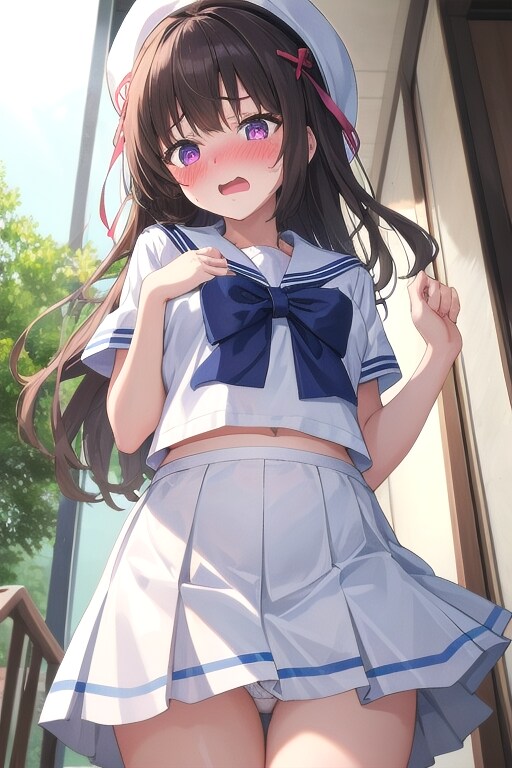セーラー服とパンツ(3)