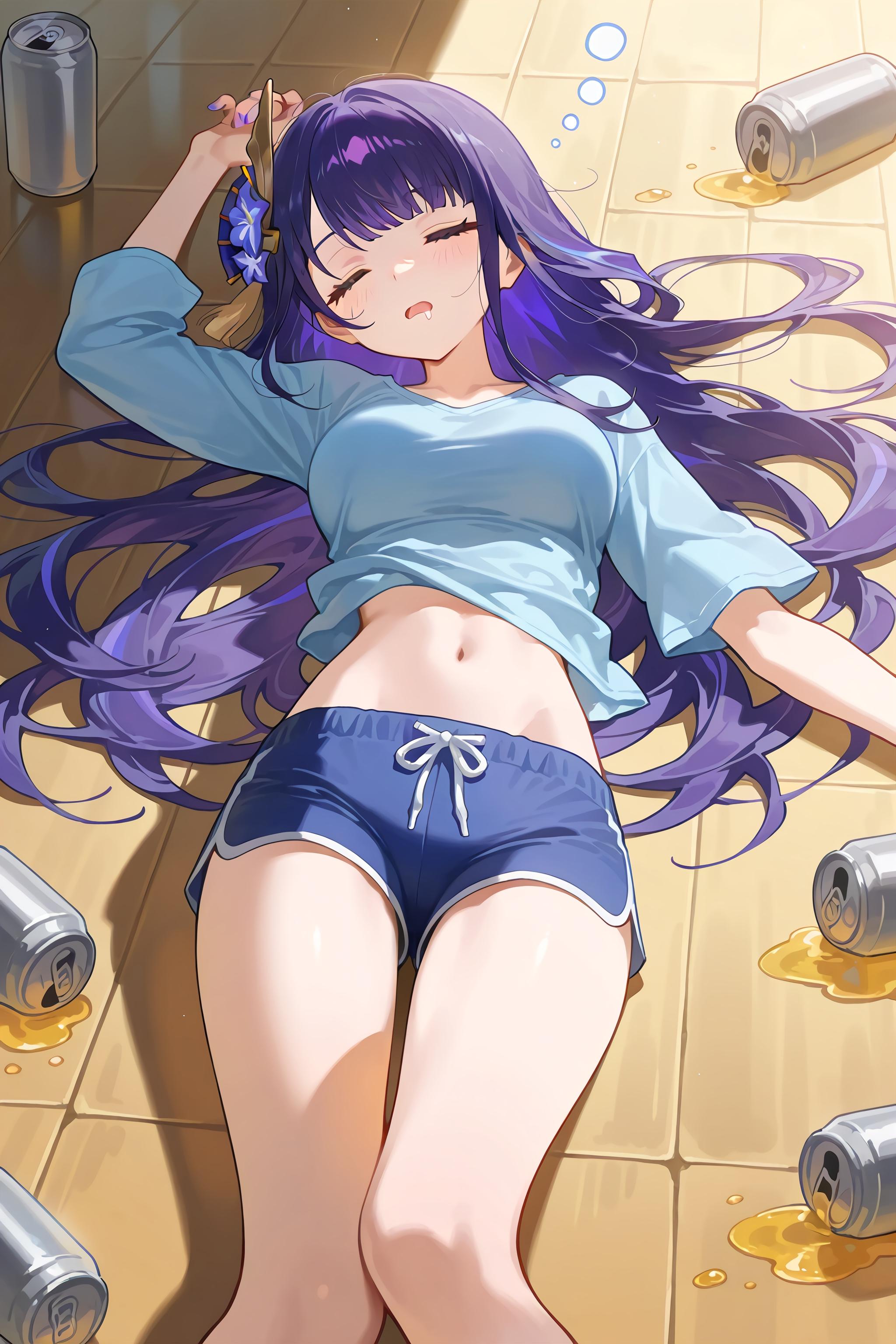 酔っ払い雷電