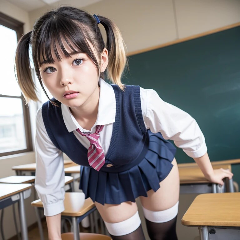 三つ編みのお兄ちゃんキモっ　後ろの人　今にも殴り掛かってきそうｗ | の人気AIイラスト・グラビア