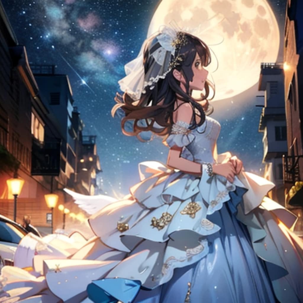 月夜の純白の天使2