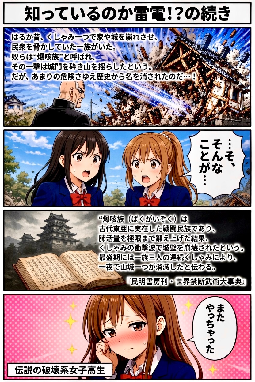 知っているのか雷電!?2