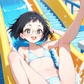 ウォータースライダー vs めがねちゃん 10枚目