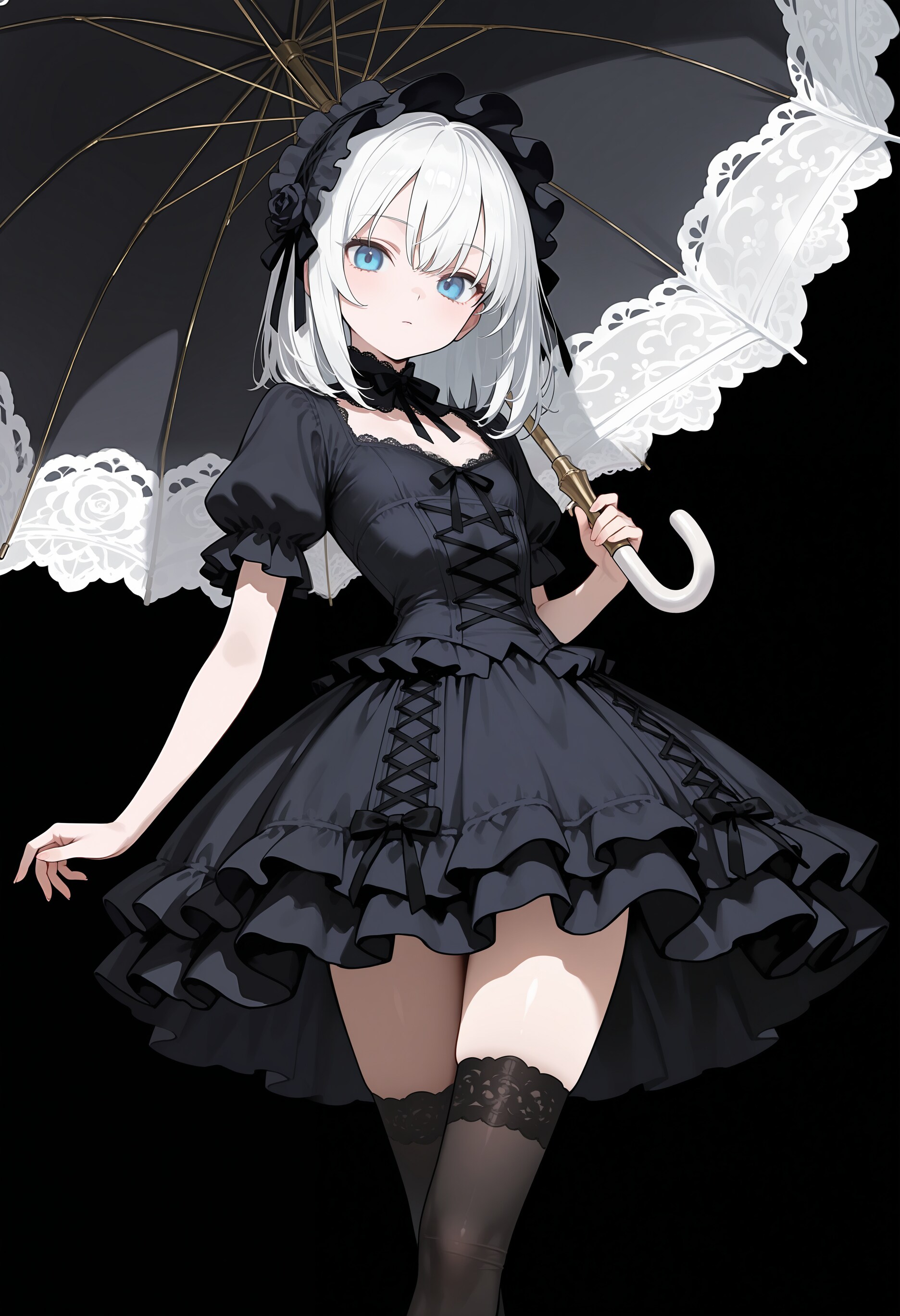 黒の日 | の人気AIイラスト・グラビア
