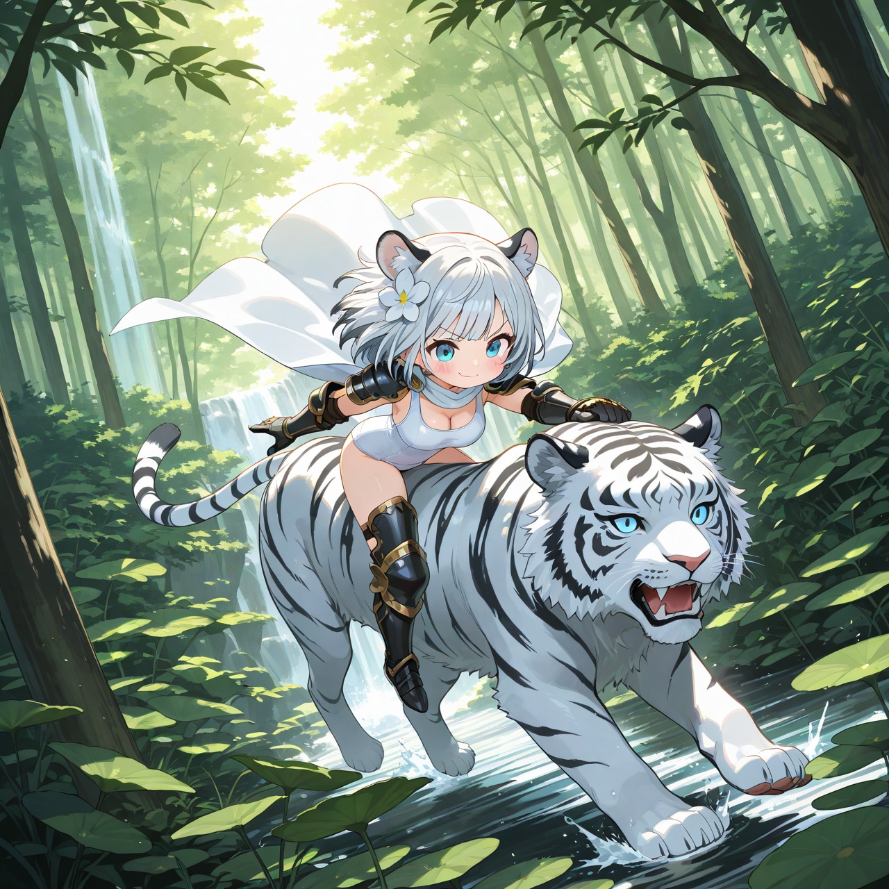 虎さんに乗って大ぼうけん | の人気AIイラスト・グラビア