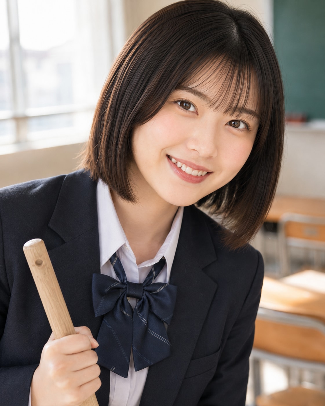 昼下がりの美人学生さん