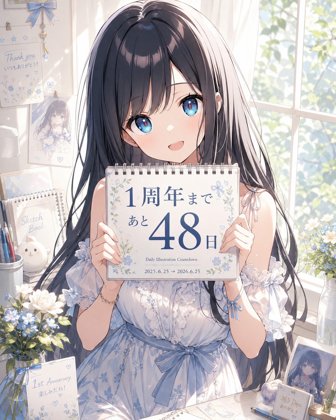 デイリーイラストカウントダウン | の人気AIイラスト・グラビア