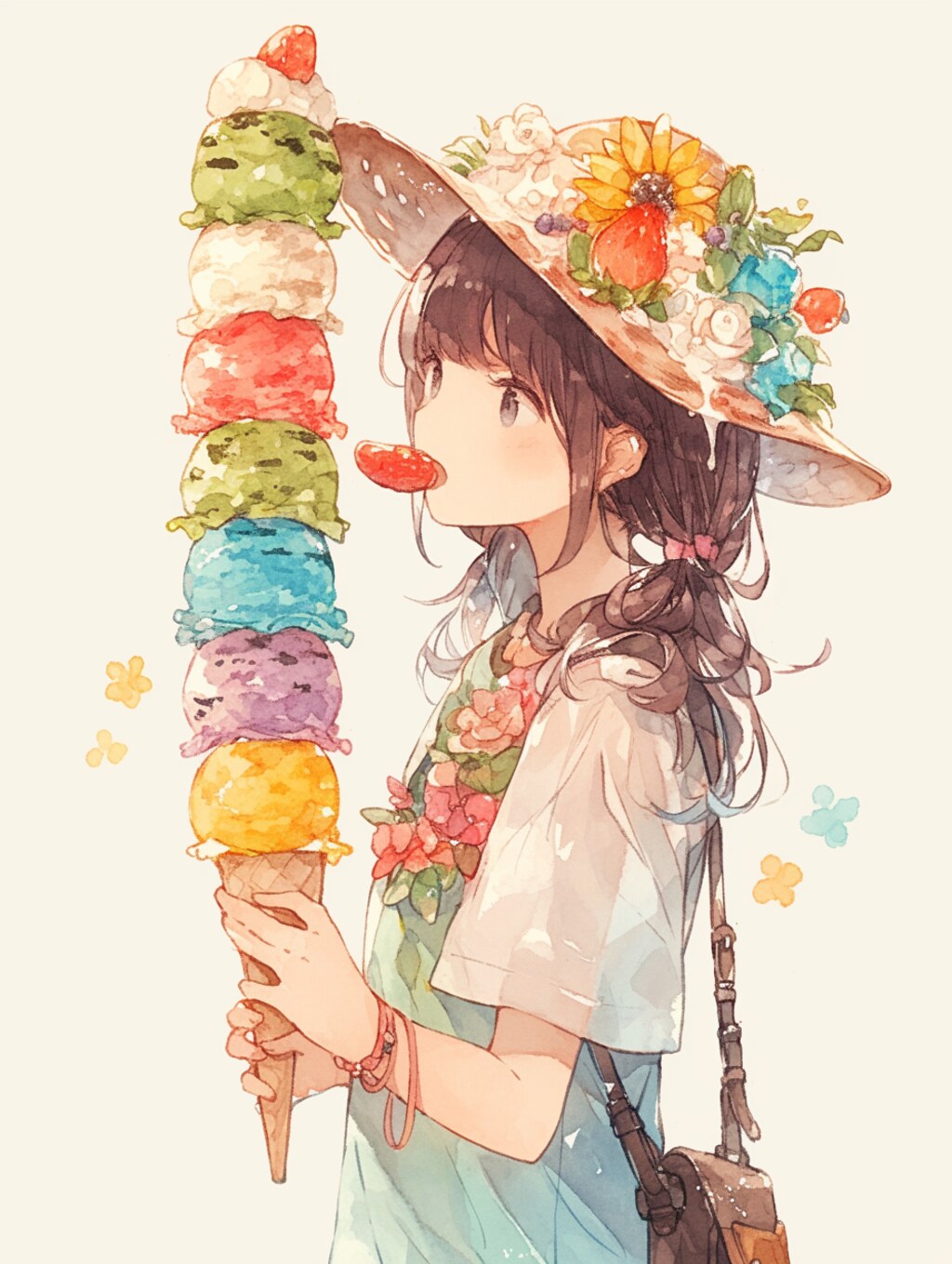 アイスクリーム。