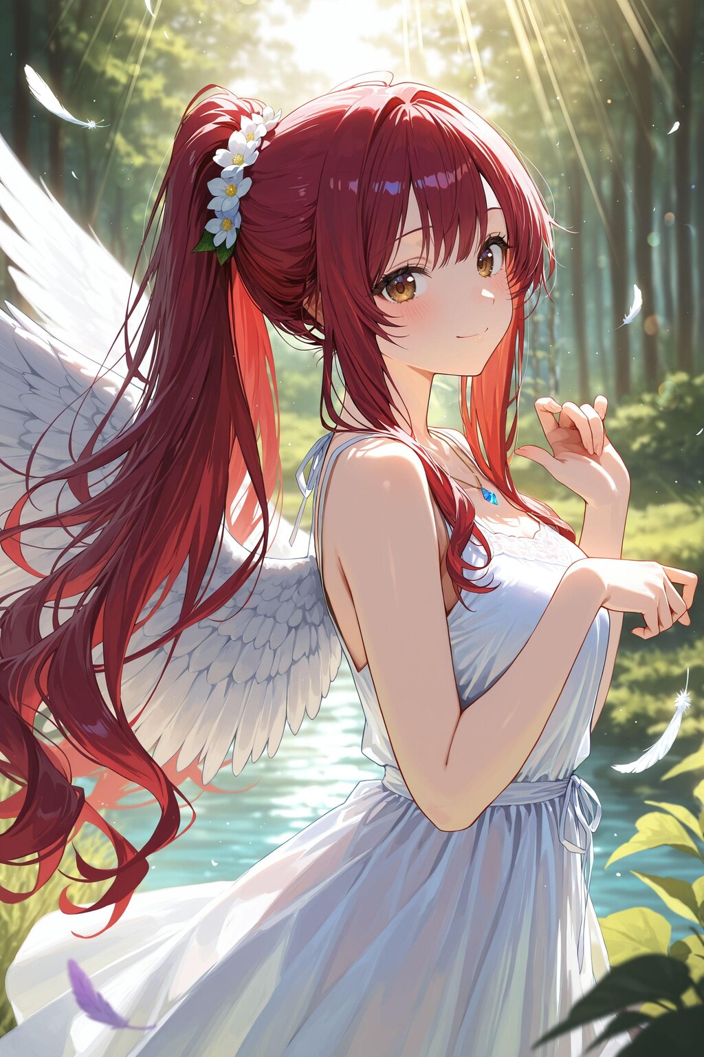 【歌：Feather in the Quiet Sky（静かな空に落ちる羽）】天使さん頑張ります（ミカエルさん）