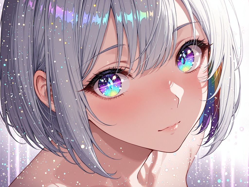 瞳の表現を練習