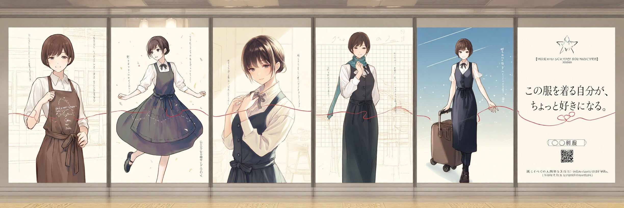 この服を着る自分が、ちょっと好きになる。 | の人気AIイラスト・グラビア