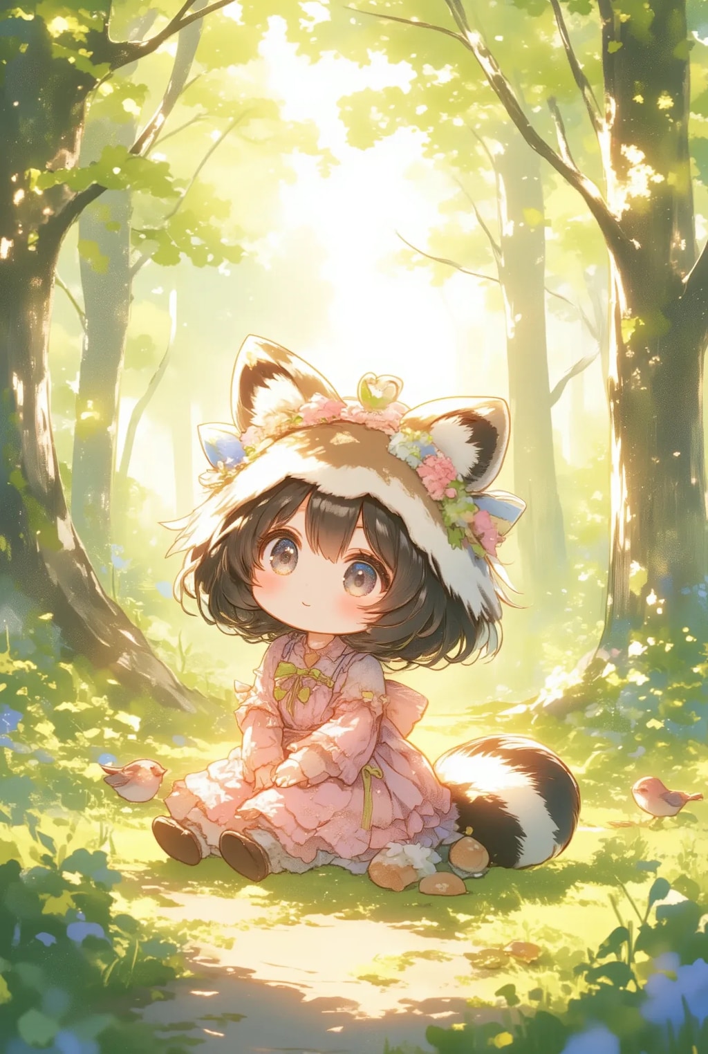 フリフリたぬきちゃん