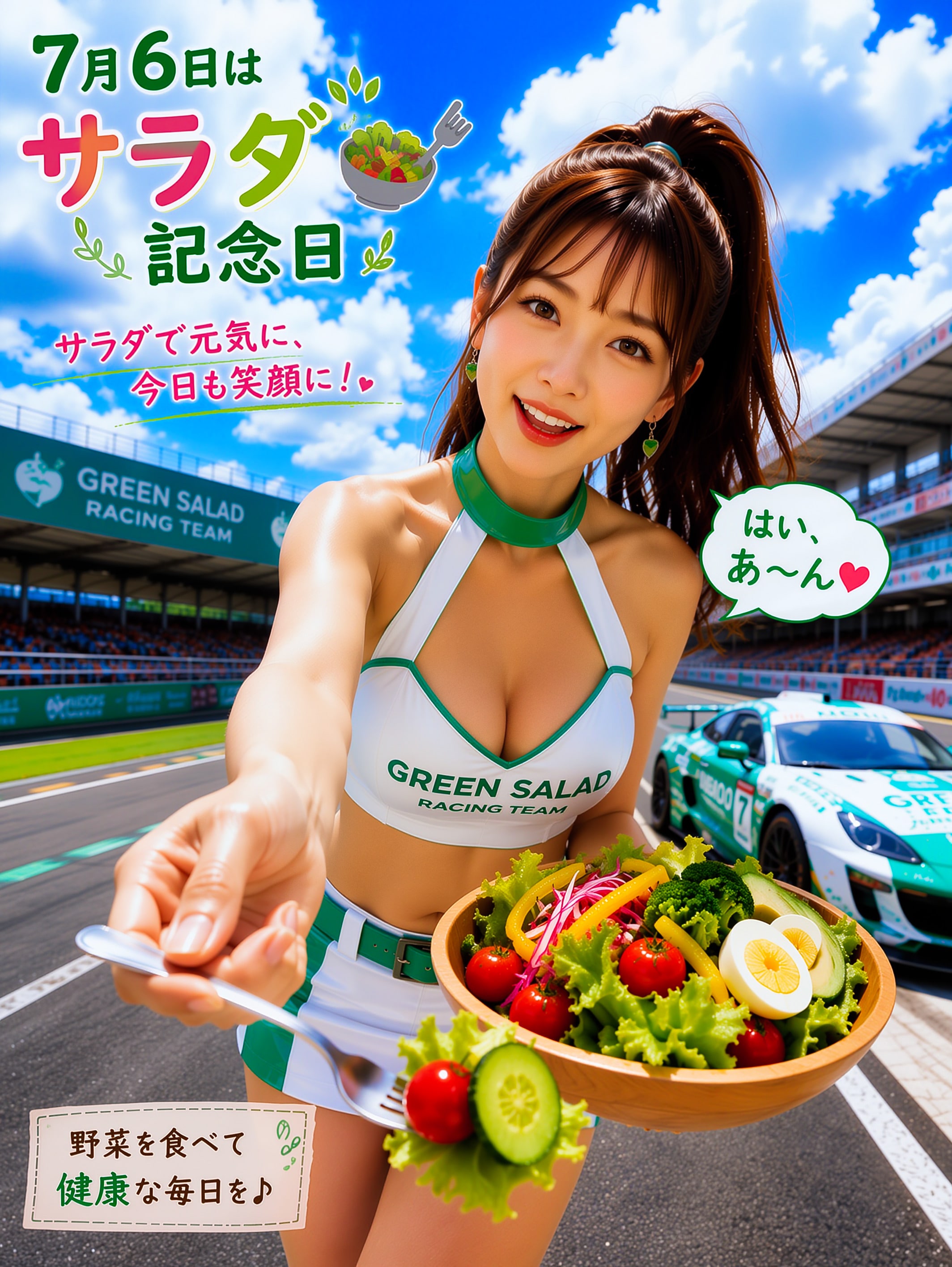 今日の１枚(7月6日)サラダ記念日