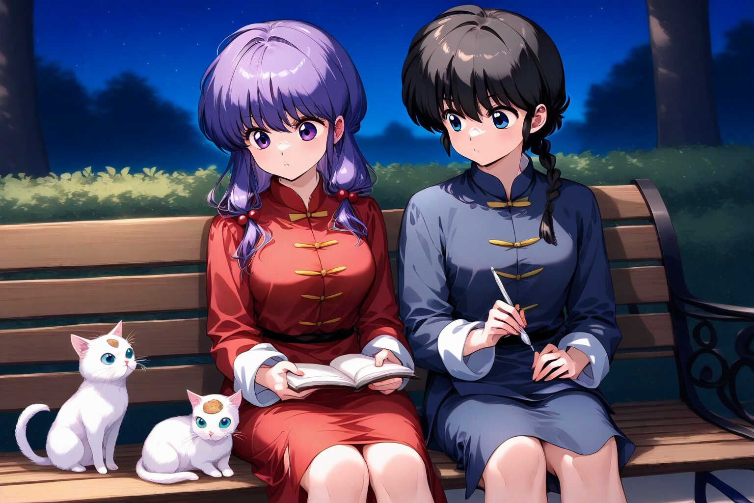 シャンプー&乱馬 | の人気AIイラスト・グラビア